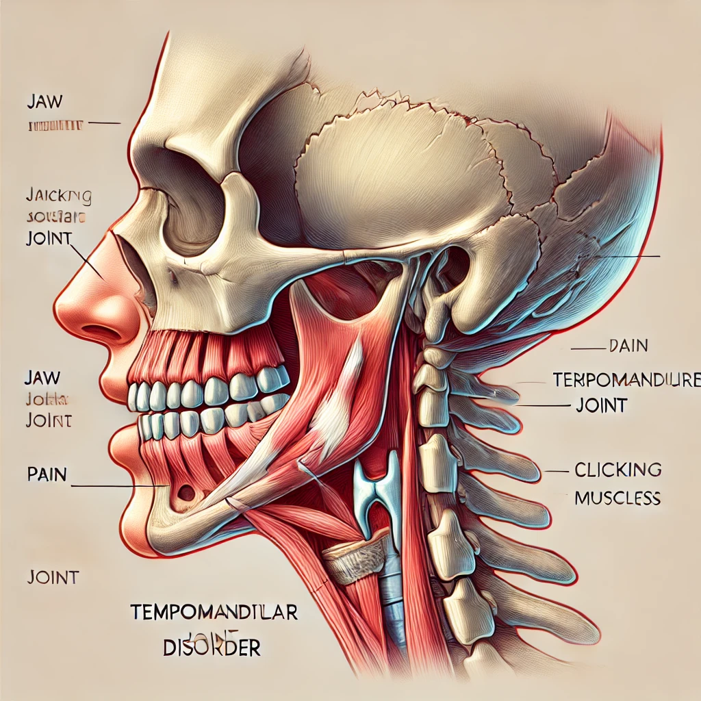 顎関節付近の解剖