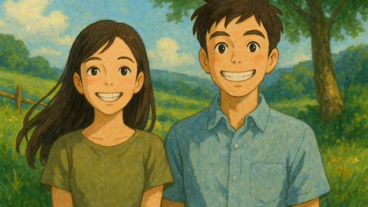 歯並びがいい人には特徴があります。
