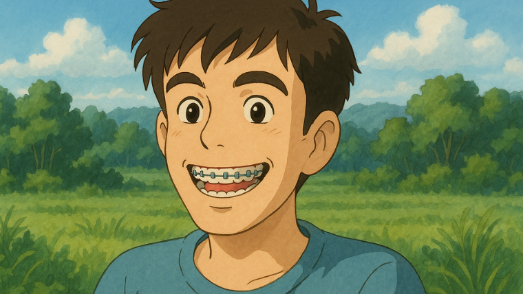 ワイヤーだけでなく、ブラケットにも種類があります。