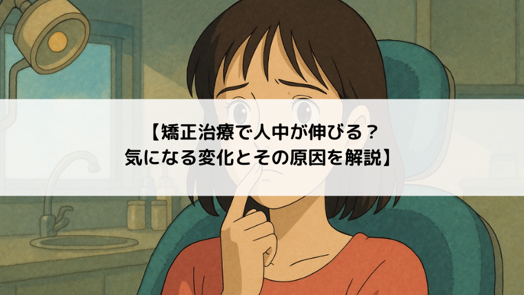 【矯正治療で人中が伸びる？ 気になる変化とその原因を解説】