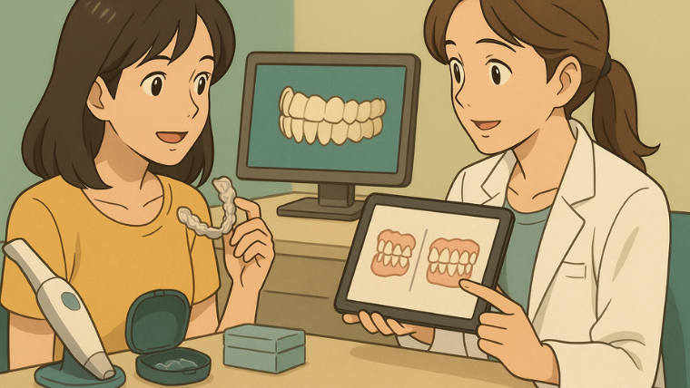 今回はマウスピース矯正治療の途中で行うマウスピースの再作成についてのお話です。