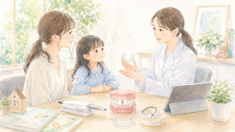 すきっ歯をマウスピース矯正で治療する場合の参考にしてください